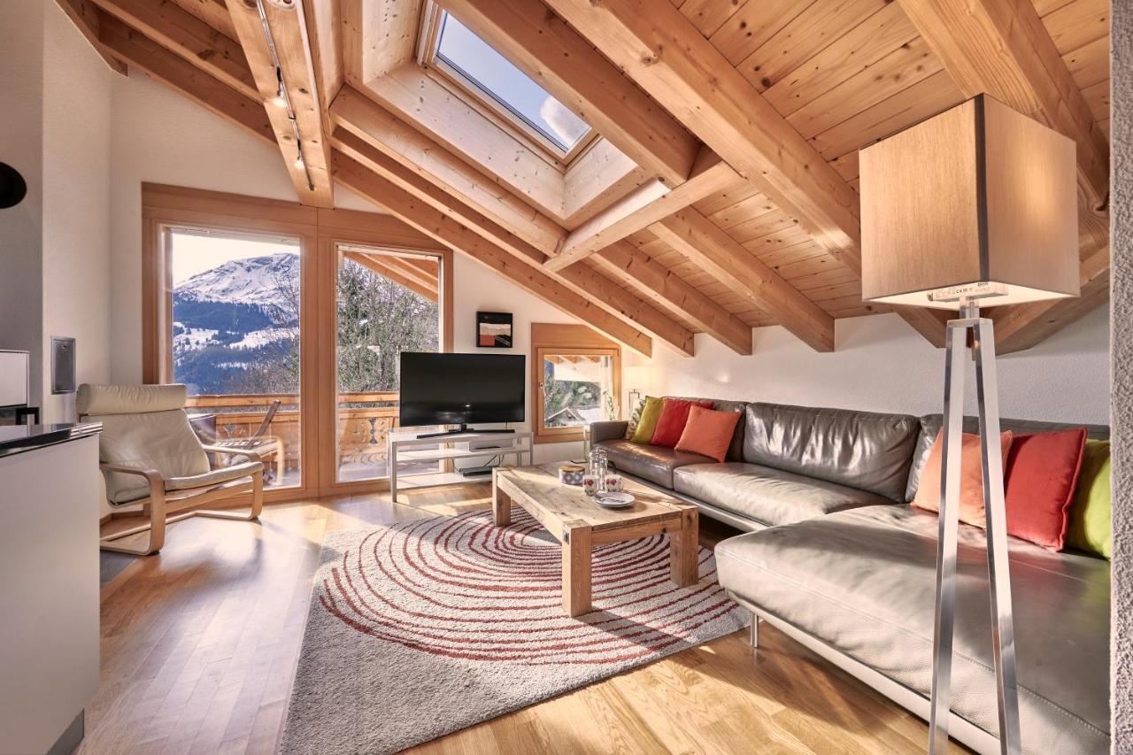 Chalet Bergfrieden Penthouse Венген Экстерьер фото