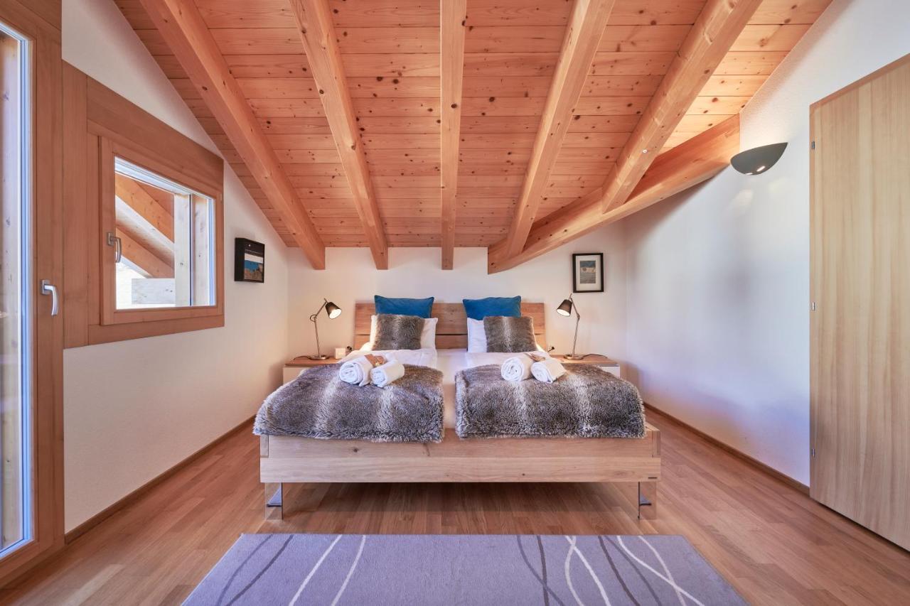 Chalet Bergfrieden Penthouse Венген Экстерьер фото