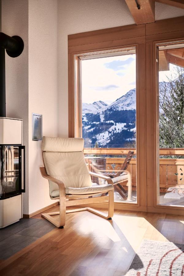 Chalet Bergfrieden Penthouse Венген Экстерьер фото