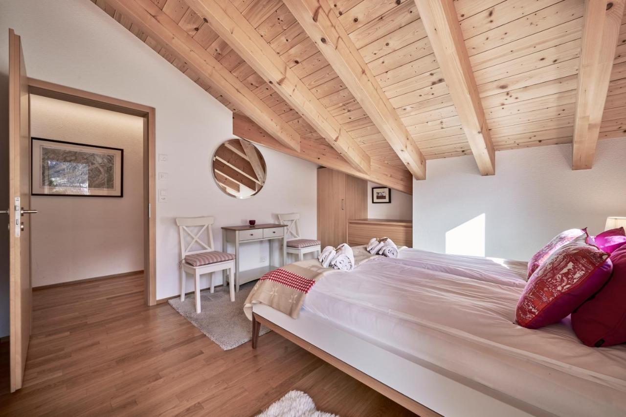 Chalet Bergfrieden Penthouse Венген Экстерьер фото